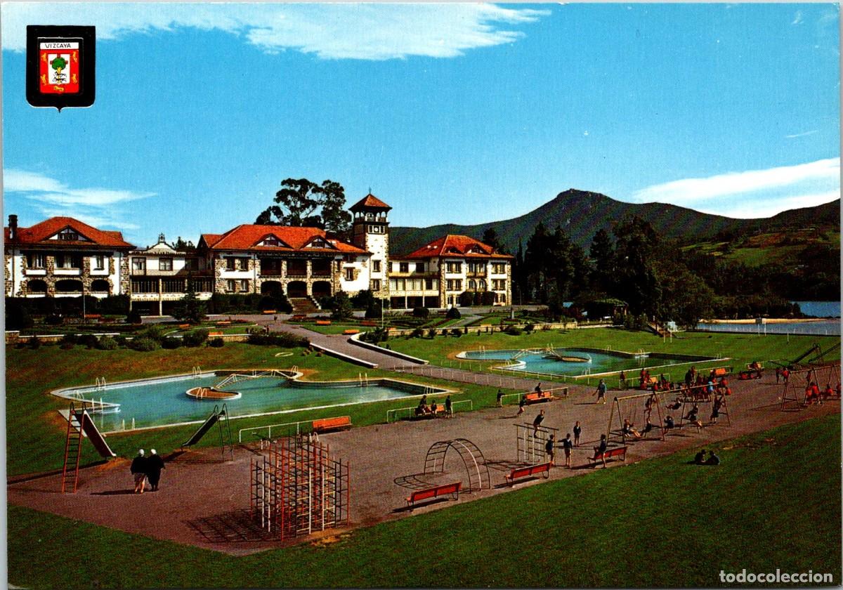 Postales: Pedernales (Vizcaya) - Residencia Infantil - FISA 121 - 148x103mm - Gran Parque Infantil - Piscinas