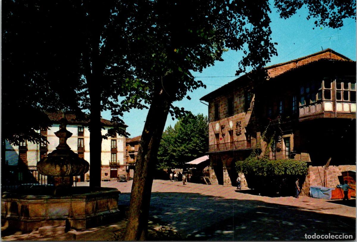 Postales: Elorrio - Plaza de Espa&ntilde;a - Ayuntamiento - San Cayetano 6627 - 150x101mm - Fiesta Mayor ?