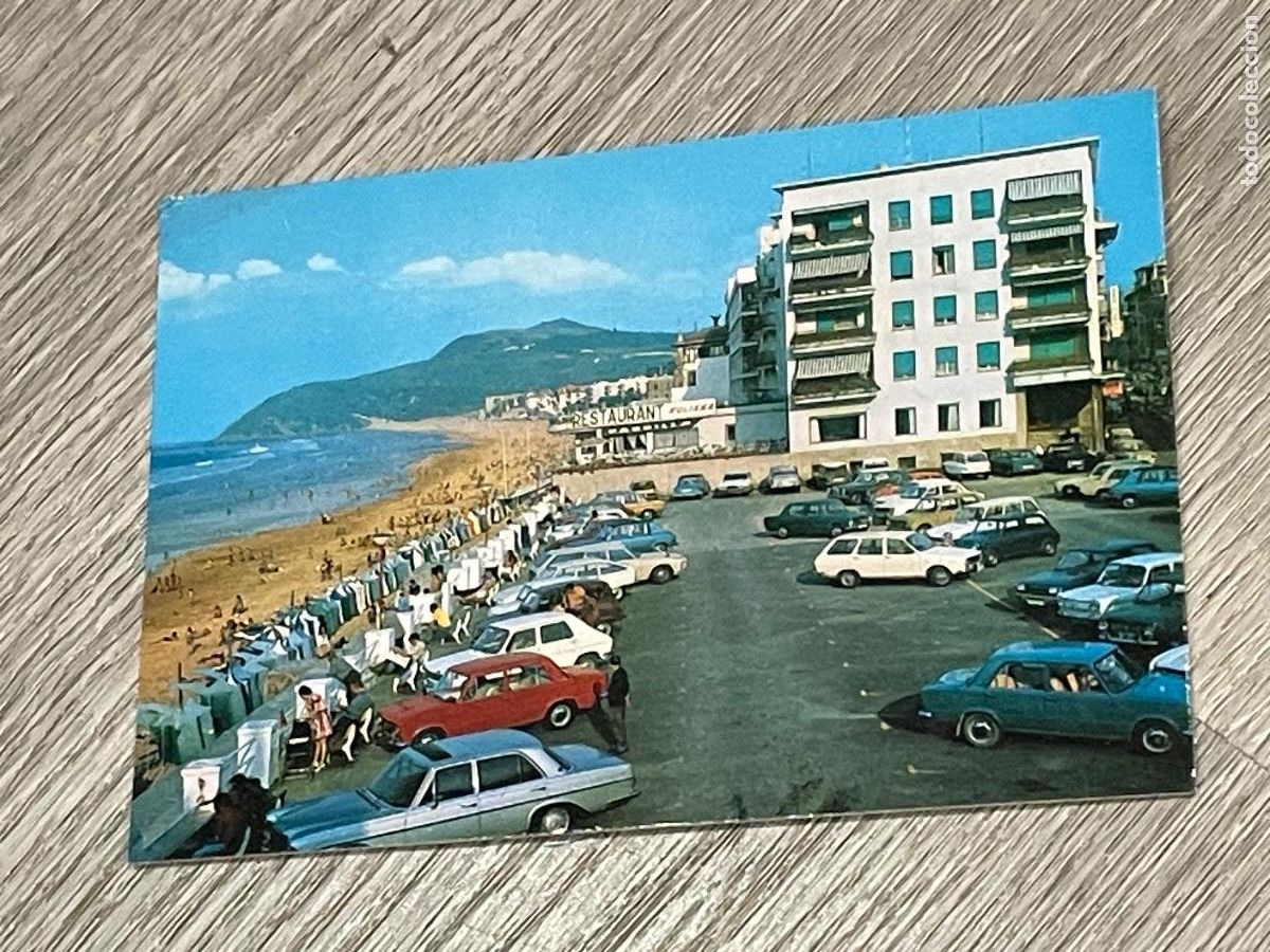 Postales: ZARAUZ 507 - PASEO Y PLAYA - FOTO GAR - RESTAURANT KULIXKA