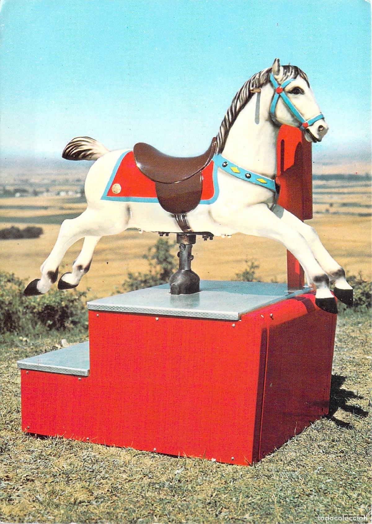 Postales: Postal Publicitaria Evagraf Vitoria Caballo de Juguete