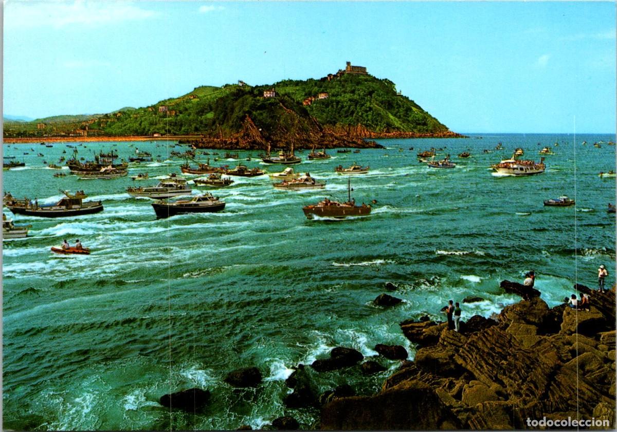 Postales: San Sebasti&aacute;n - Regatas - Manipel 60 - 149x104mm