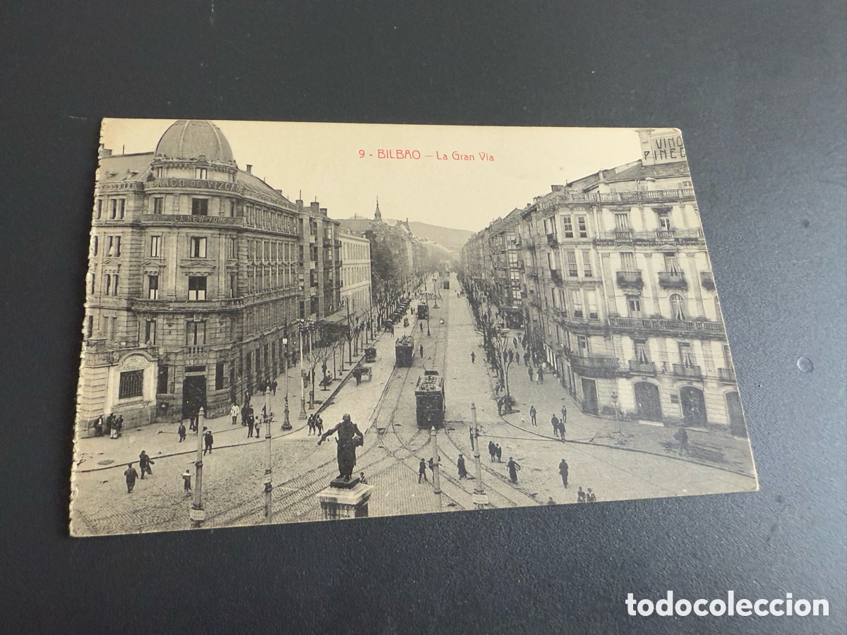 Postales: Postal. BILBAO. 9- LA GRAN V&Iacute;A - Foto 1