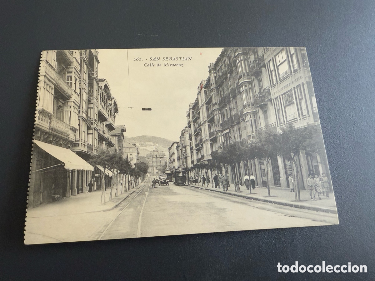 Postales: Postal. SAN SEBASTI&Aacute;N. Calle de MIRACRUZ