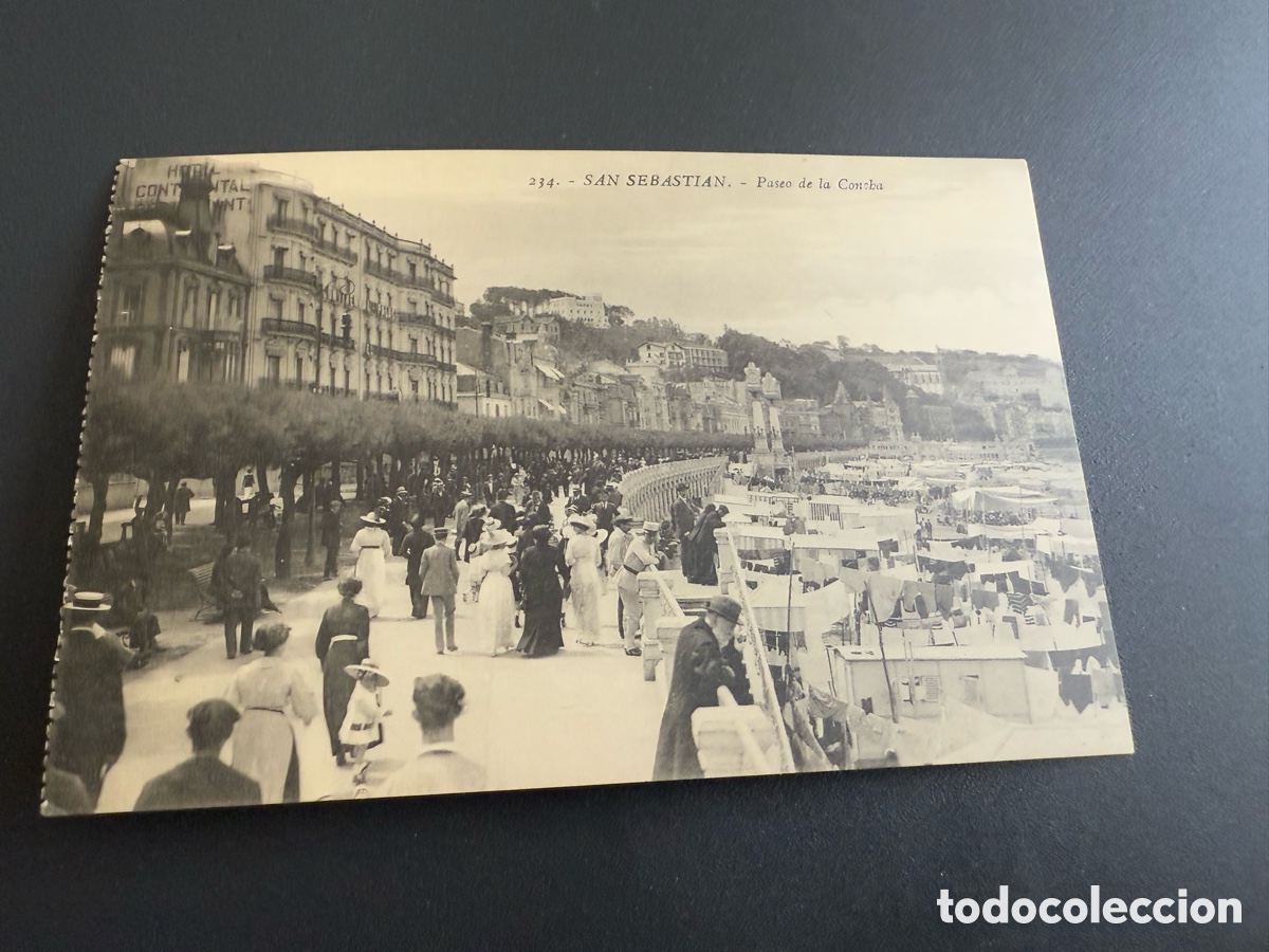 Postales: Postal. SAN SEBASTI&Aacute;N. PASEO DE LA CONCHA