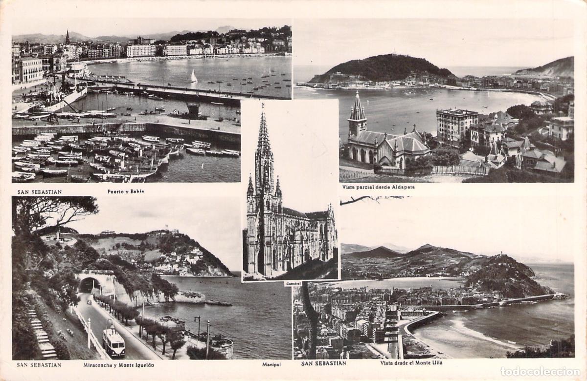 Postales: Postal de Vistas M&uacute;ltiples de San Sebasti&aacute;n, Guip&uacute;zcoa