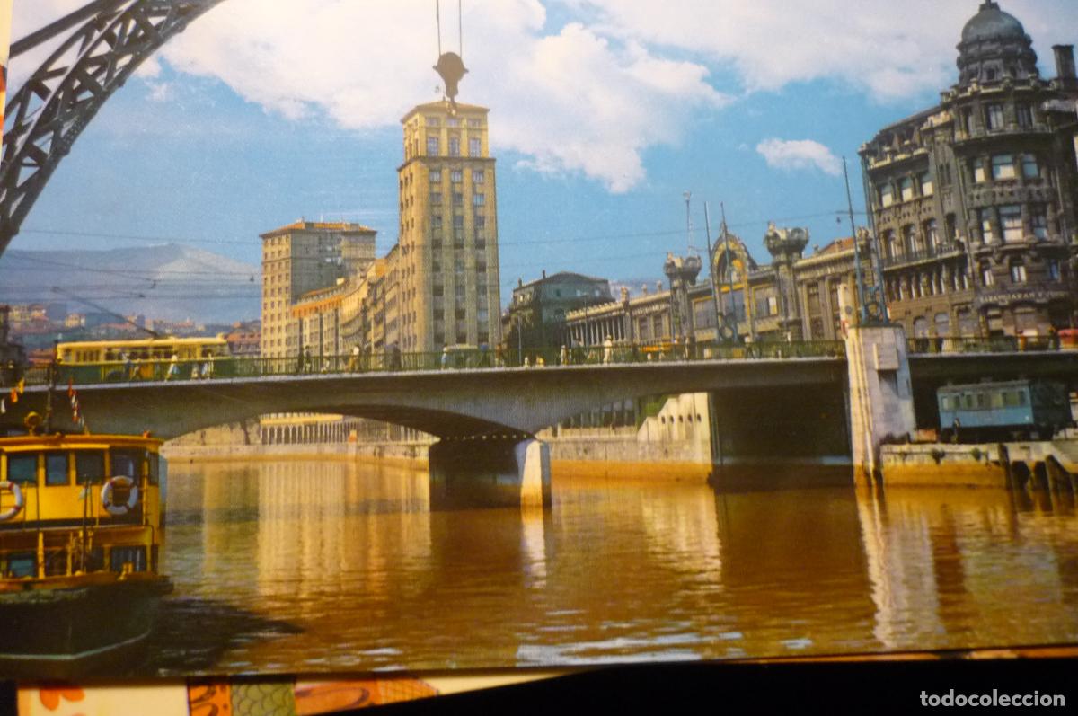 Postales: postal bilbao ria puente victoria
