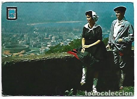 Postales: PAREJA TIPICA. VISTA GENERAL / TYPICAL COUPLE. GENERAL VIEW.- SAN SEBASTIAN