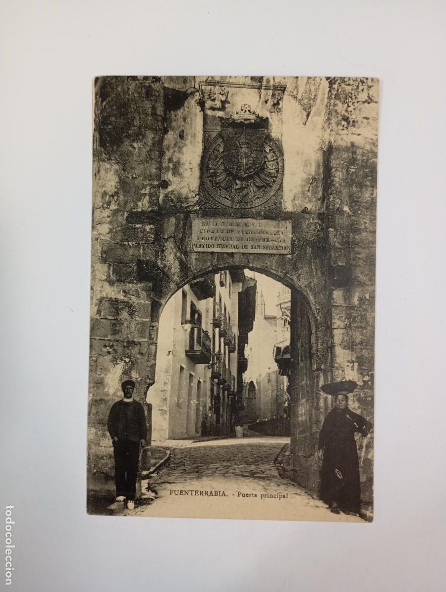Cartoline: POSTAL DE FUENTERRAB&Iacute;A. GUIPUZCOA. TDKP27Z3