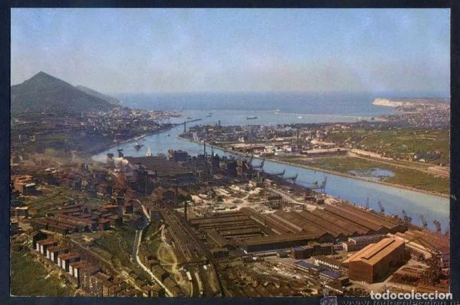 Cartes Postales: Sestao *Vista a&eacute;rea...* Ed. Sima n&ordm; 3. Nueva.