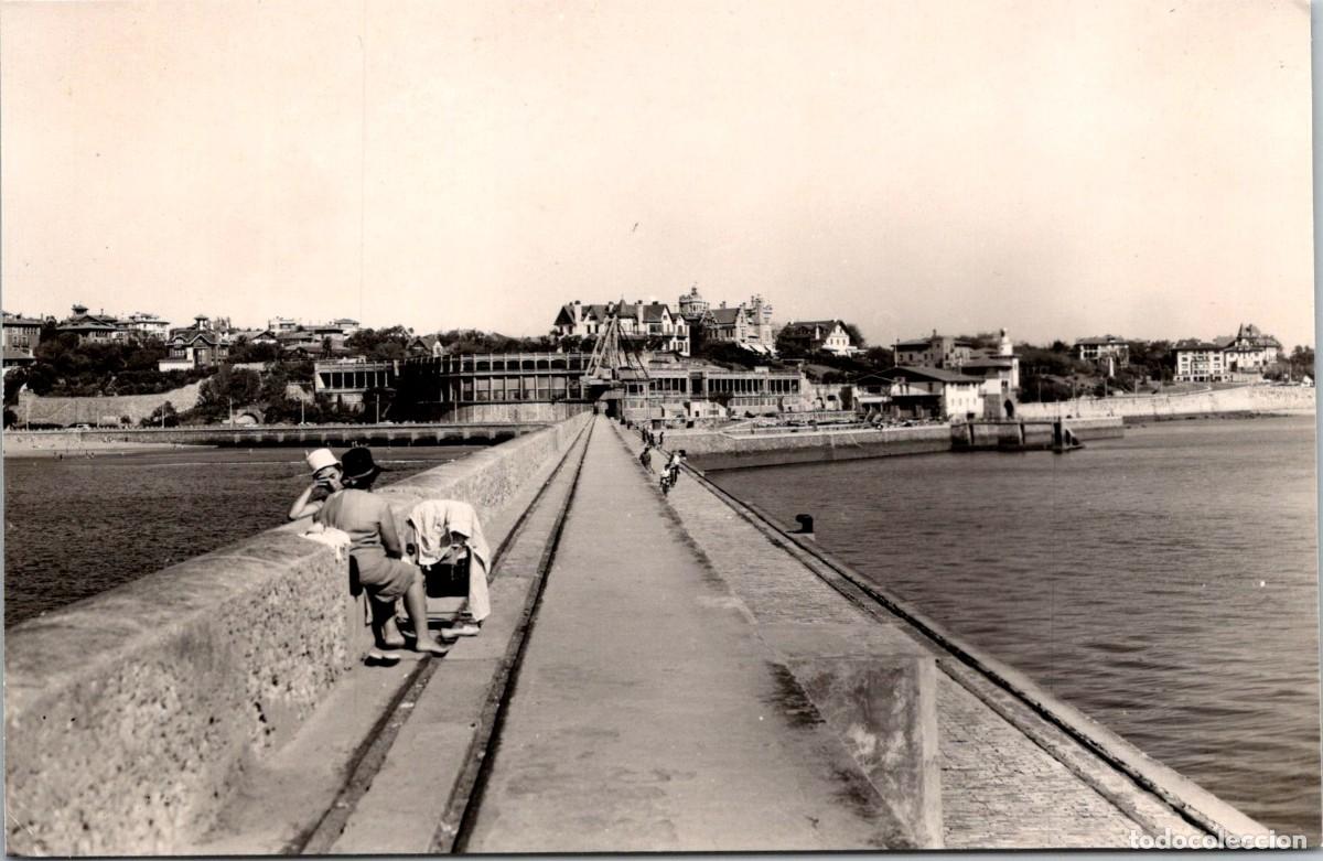 Postales: Bilbao - Algorta - Neguri y Rompeolas - Par&iacute;s 6 - 149x96mm