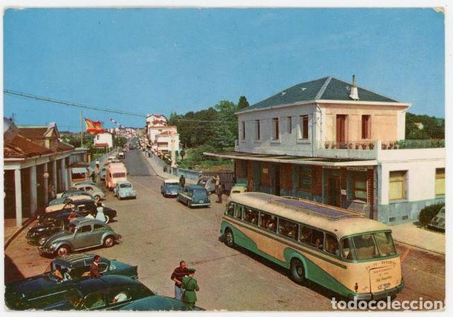 Postales: em10225 Irun Aduana Espa&ntilde;ola 1960 Campa&ntilde;a N&ordm;9211 sc bus 4cv vw 4cv