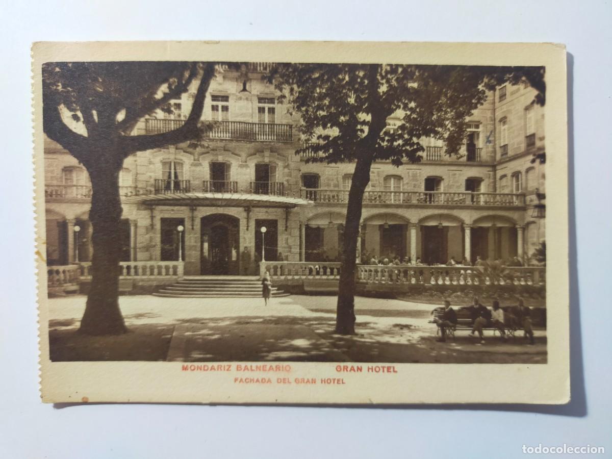 Postales: Tarjeta Postal: Balneario MONDARIZ (Pontevedra) Gran Hotel - Fachada del Gran Hotel - S/C
