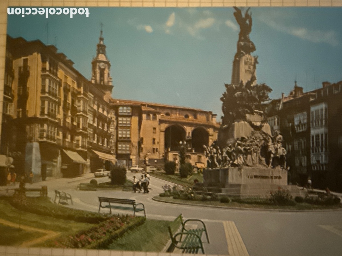 Postales: Plaza de la Virgen Blanca