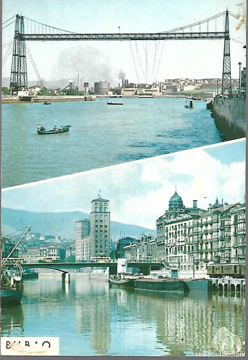 Postales: ANTIGUA POSTAL CIRCULADA DE BILBAO