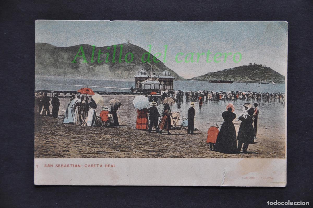 Postales: SAN SEBASTIAN - CASETA REAL (LABORDE-TOLOSA)