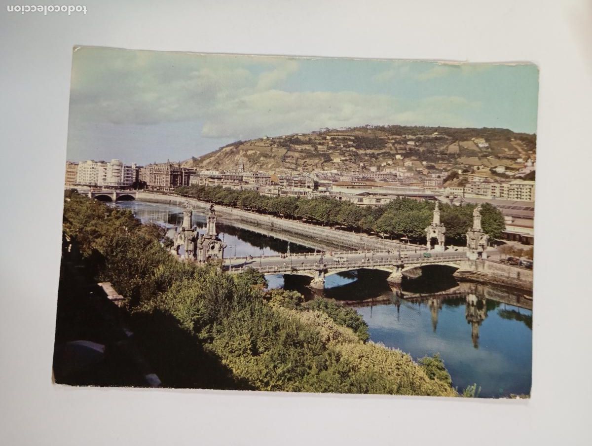 Postales: POSTAL DE SAN SEBASTI&Aacute;N. R&Iacute;O URUMEA. TDKP28Z4