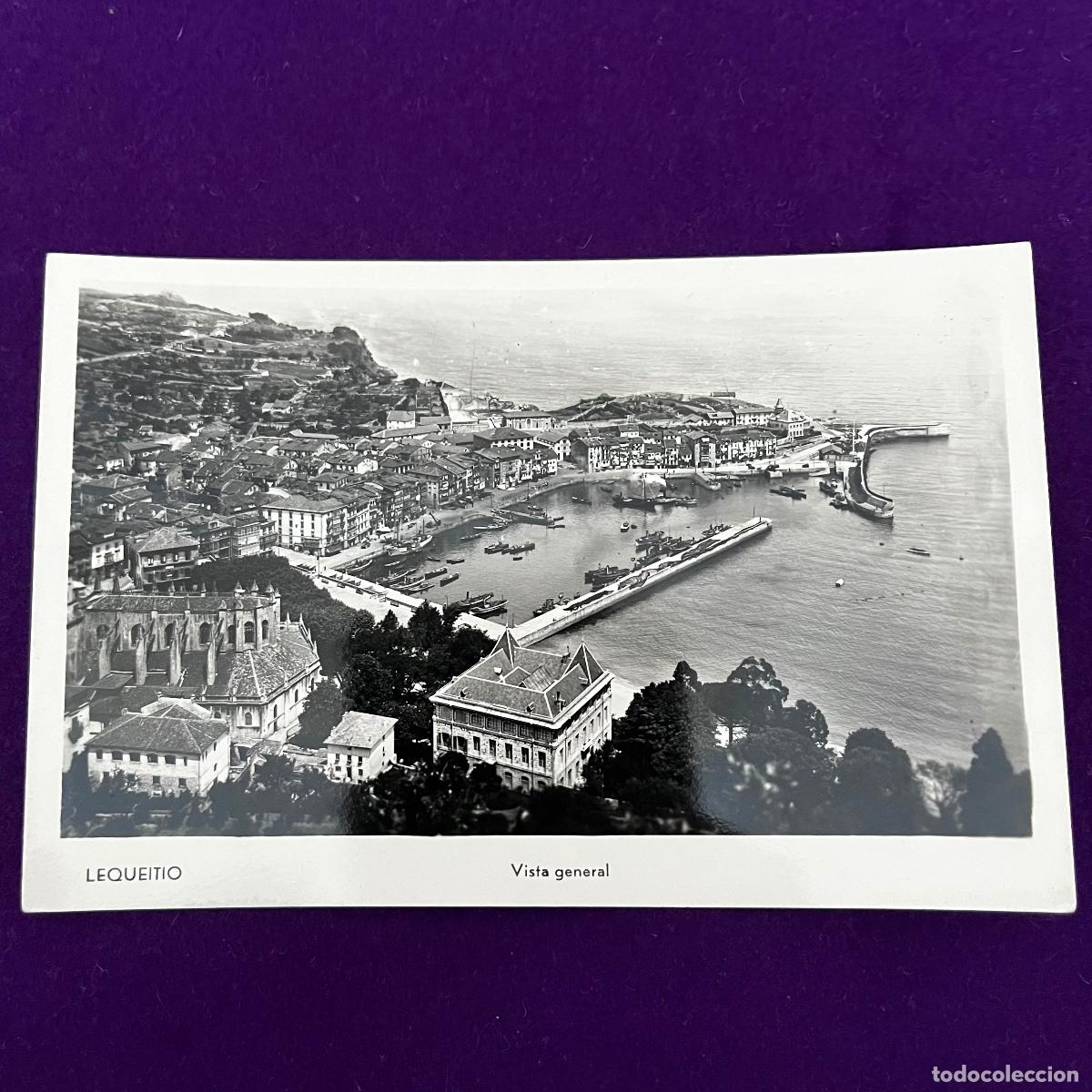 Postales: POSTAL DE LEQUEITIO (VIZCAYA). VISTA GENERAL.