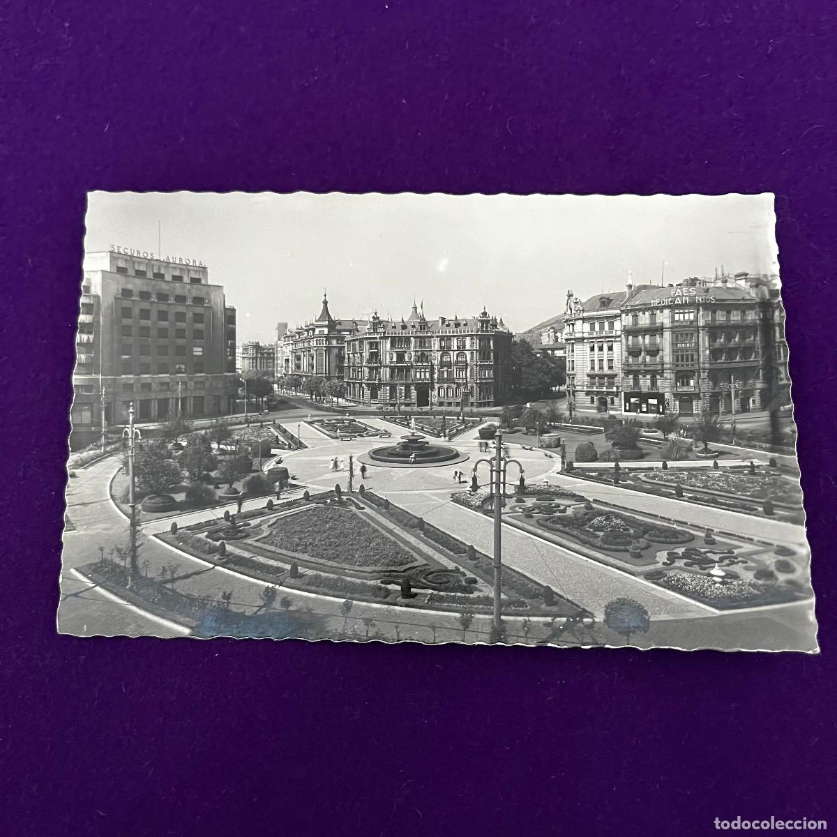 Postales: POSTAL DE BILBAO (VIZCAYA). PLAZA DE FEDERICO MOYUA.