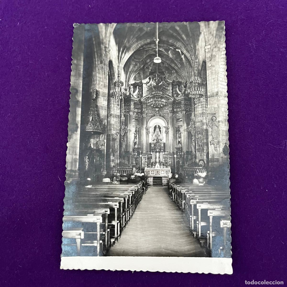 Postales: POSTAL DE BILBAO (VIZCAYA). BASILICA DE BEGO&Ntilde;A. ALTAR MAYOR.