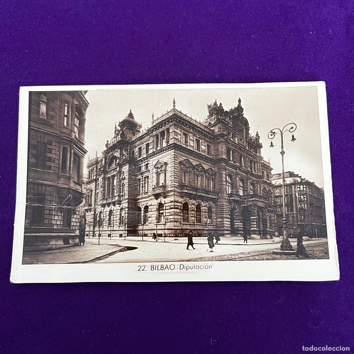 Postales: POSTAL DE BILBAO (VIZCAYA). DIPUTACION.