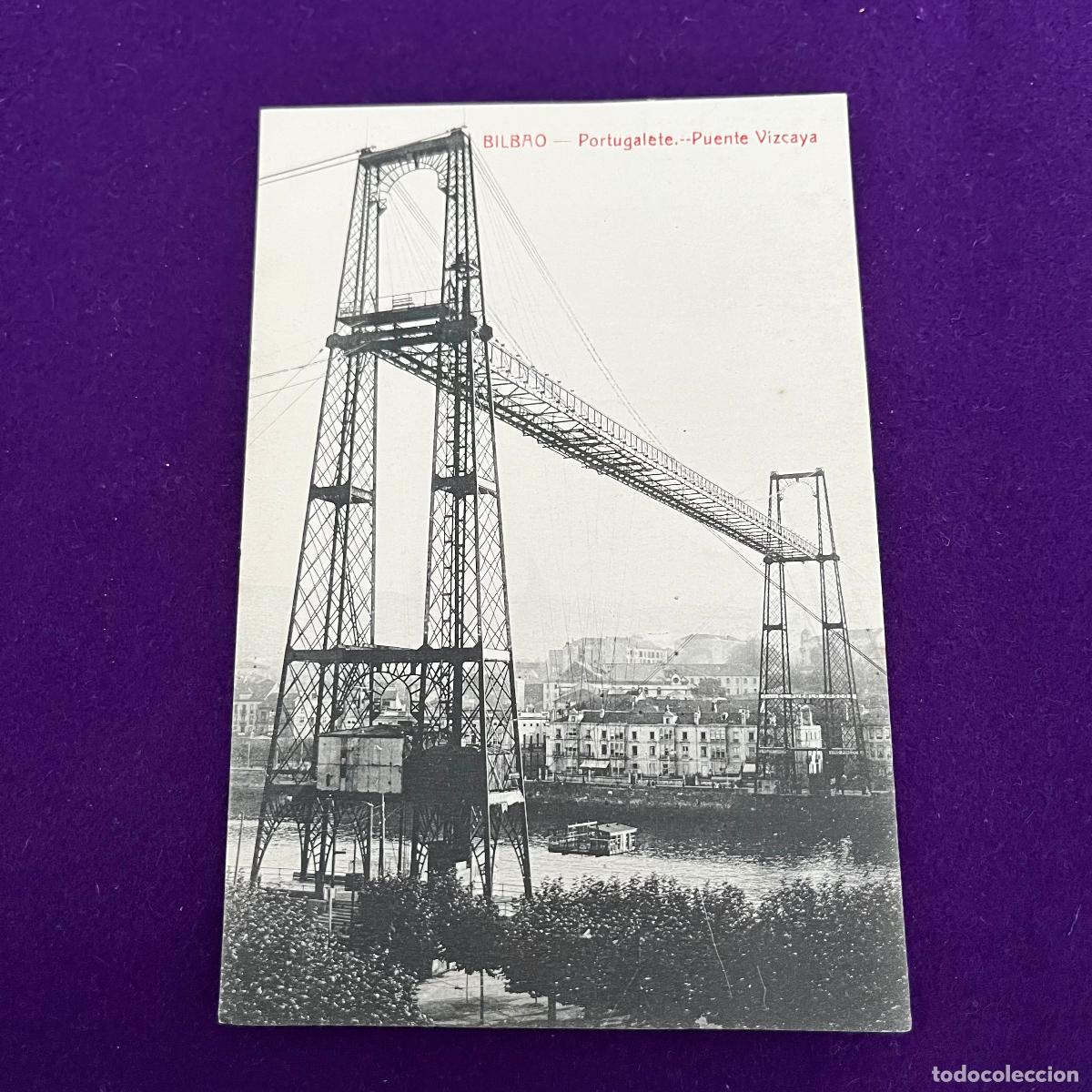 Postales: POSTAL DE PORTUGALETE (VIZCAYA). PUENTE VIZCAYA.