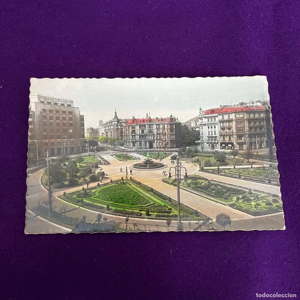 Postales: POSTAL DE BILBAO (VIZCAYA). PLAZA DE FEDERICO MOYUA.