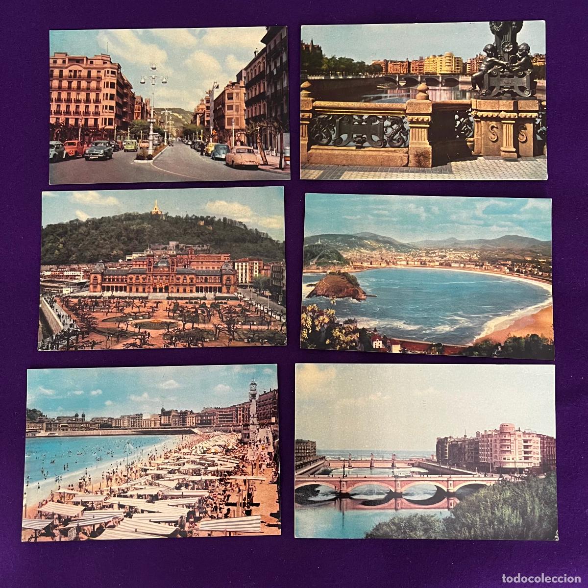 Postales: 13 TARJETAS POSTAL DE SAN SEBASTIAN (GUIPUZCOA). DIFERENTES POSTALES.