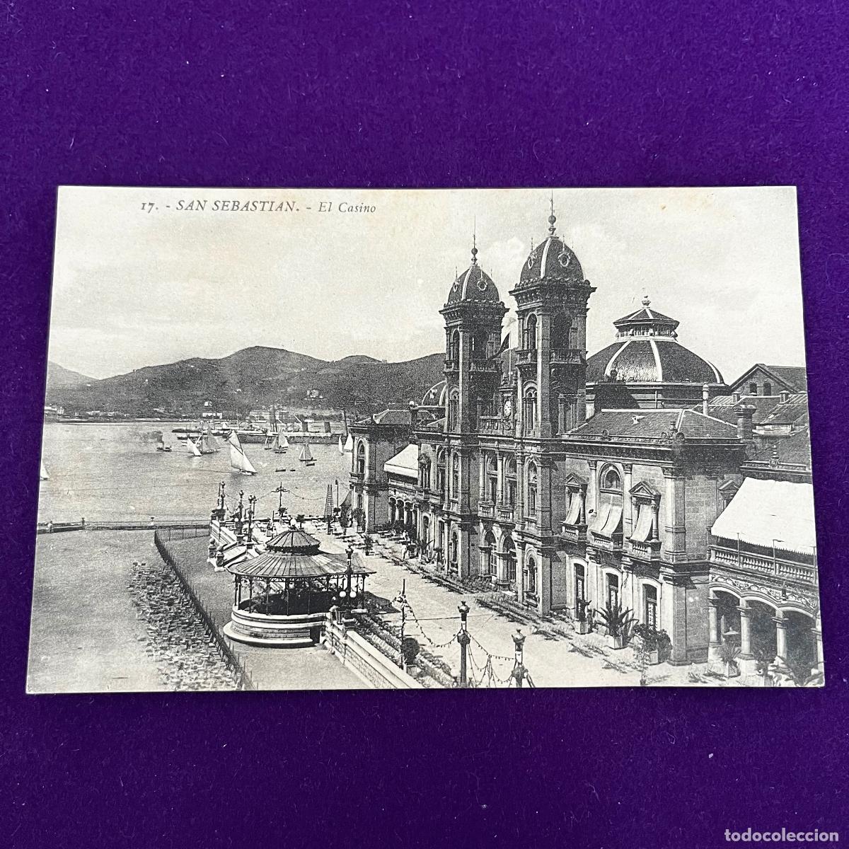 Postales: POSTAL DE SAN SEBASTIAN (GUIPUZCOA). EL CASINO.