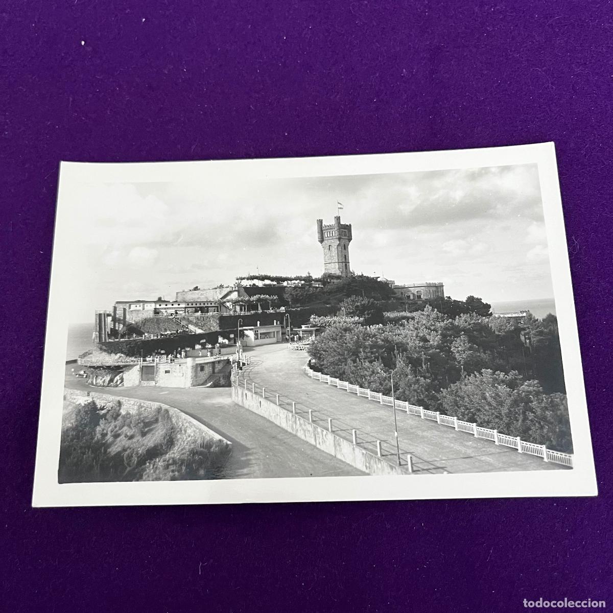 Postales: POSTAL DE SAN SEBASTIAN (GUIPUZCOA). PARQUE Y TORREON DE IGUELDO.