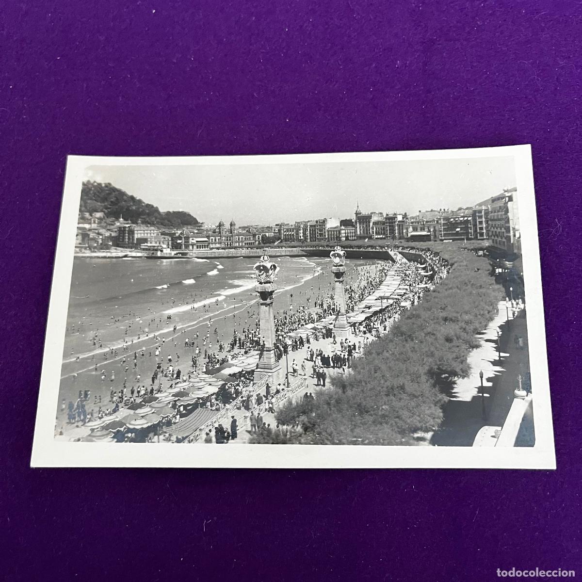 Postales: POSTAL DE SAN SEBASTIAN (GUIPUZCOA). PASEO Y PLAYA DE LA CONCHA.