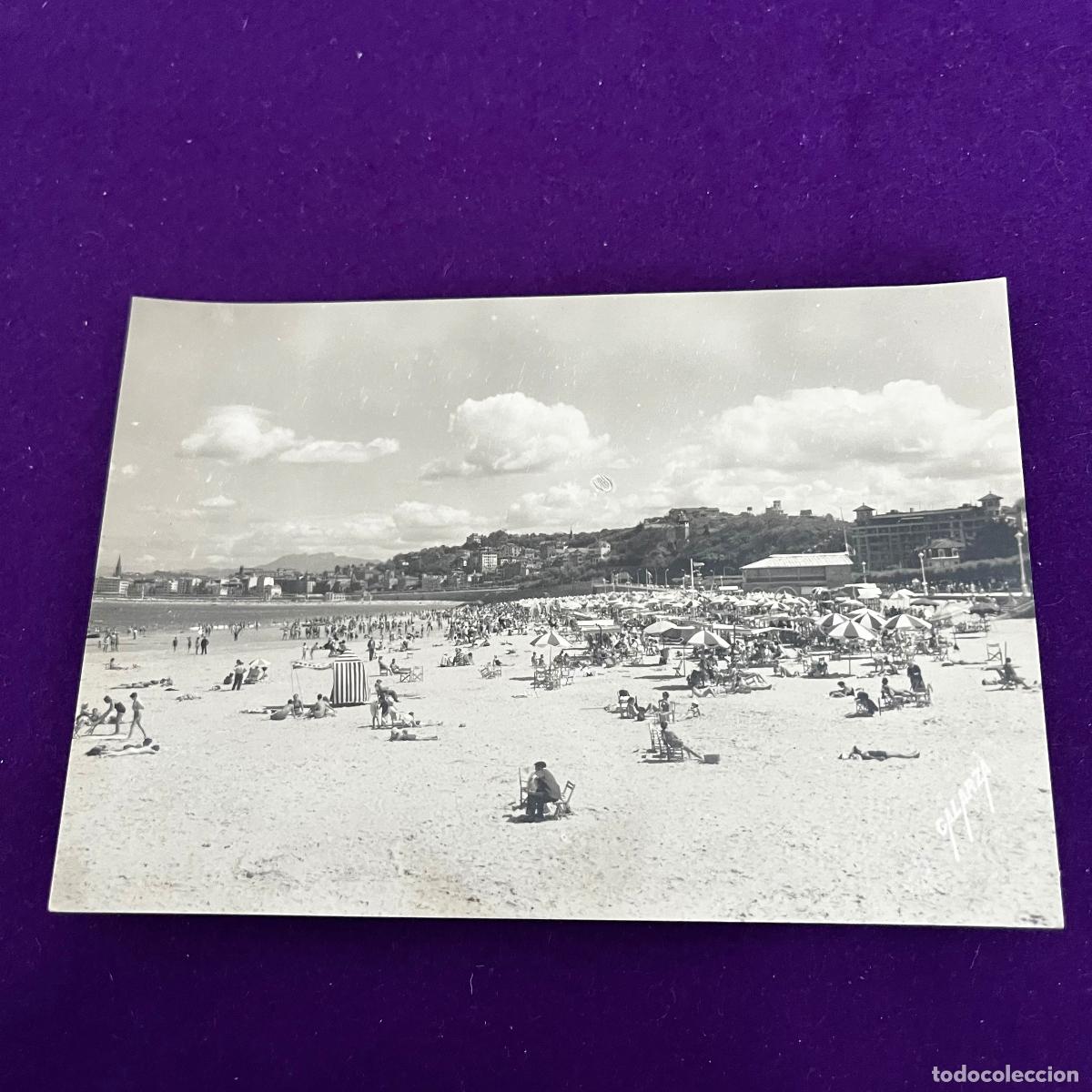 Postales: POSTAL DE SAN SEBASTIAN (GUIPUZCOA). PLAYA DE ONDARRETA.