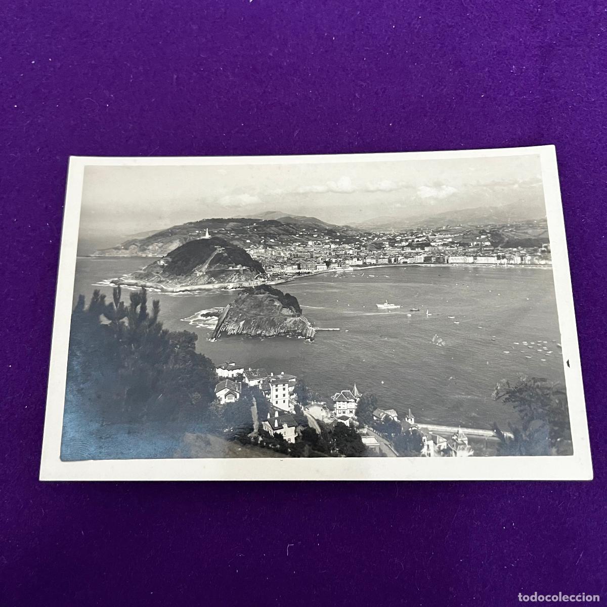 Postales: POSTAL DE SAN SEBASTIAN (GUIPUZCOA). LA BAHIA DESDE EL MONTE IGUELDO.