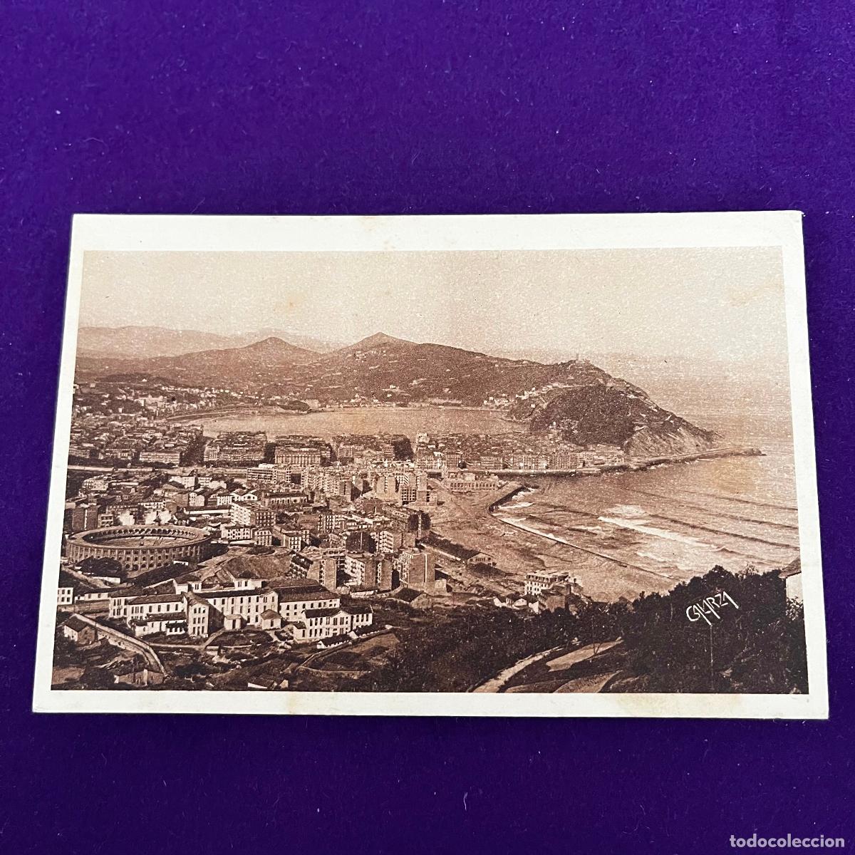 Cartes Postales: POSTAL DE SAN SEBASTIAN (GUIPUZCOA). VISTA GENERAL DESDE EL MONTE ULIA.