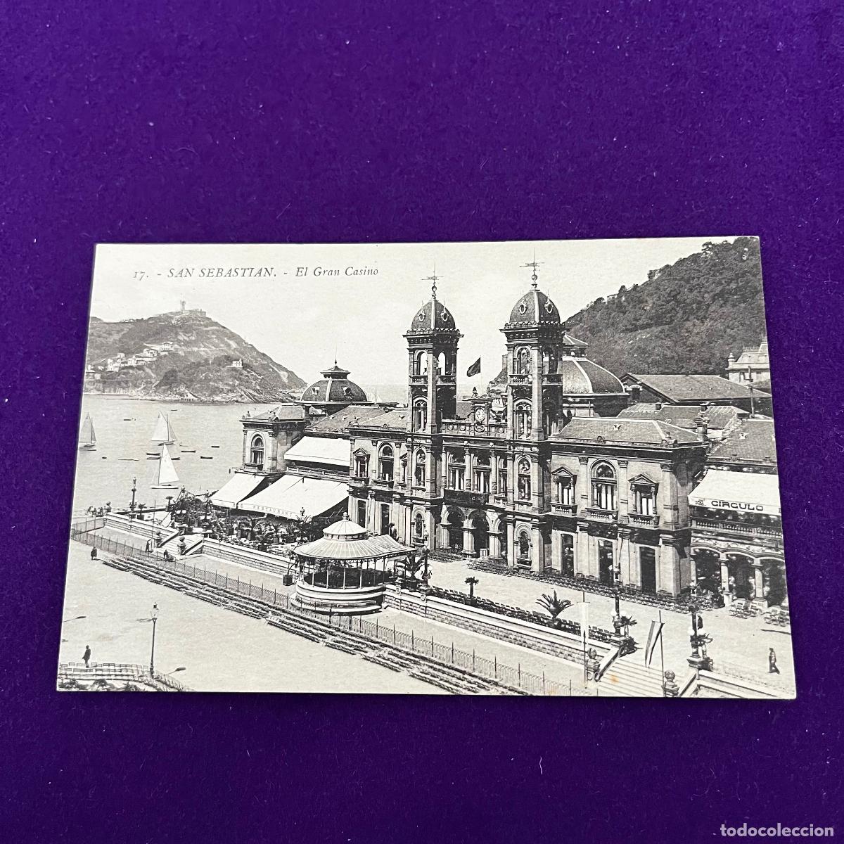 Postcards: POSTAL DE SAN SEBASTIAN (GUIPUZCOA). EL GRAN CASINO.