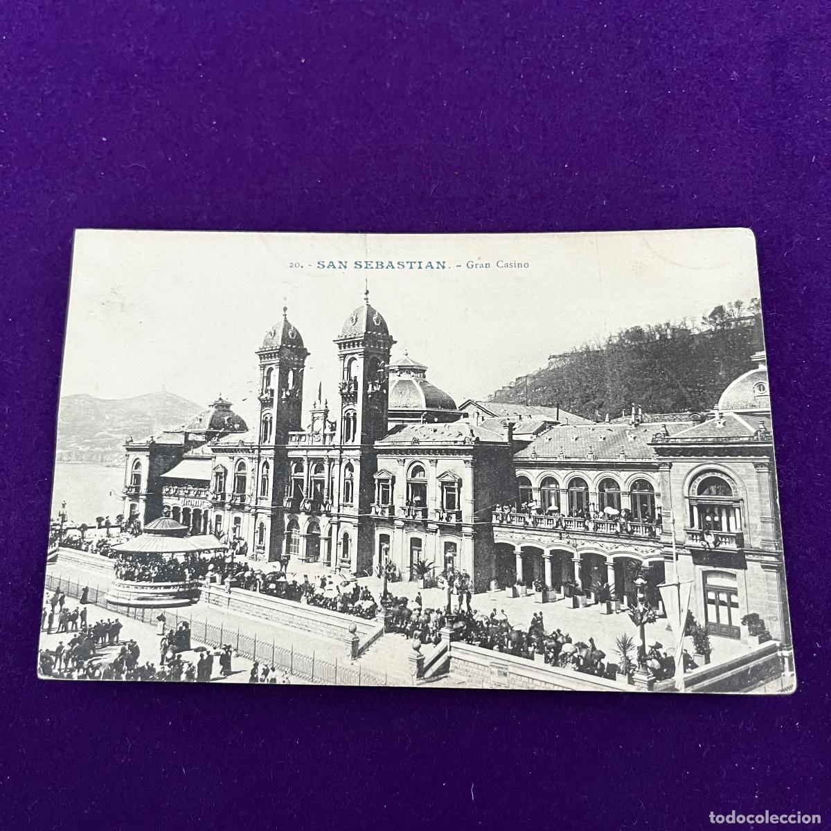 Postcards: POSTAL DE SAN SEBASTIAN (GUIPUZCOA). GRAN CASINO.