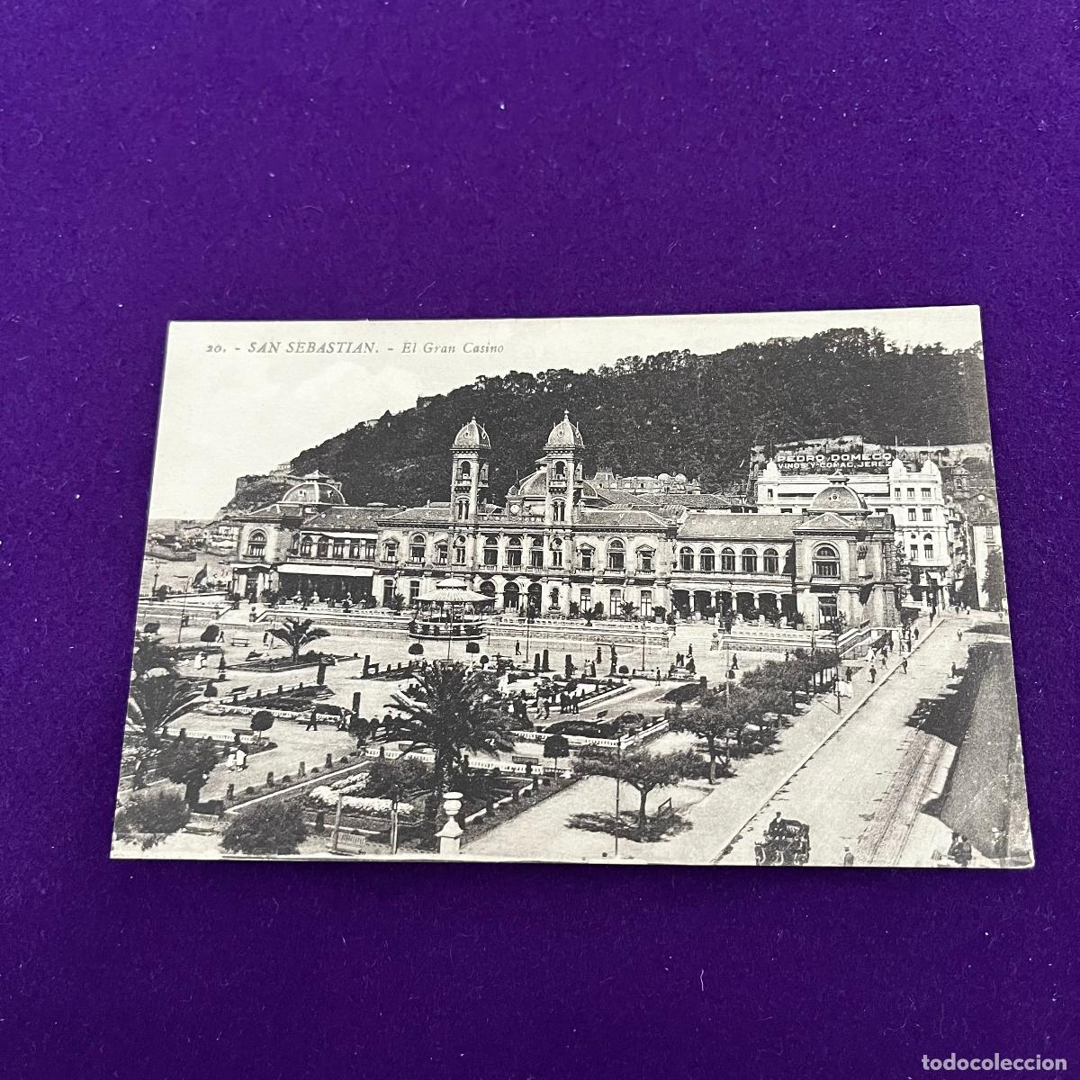 Postcards: POSTAL DE SAN SEBASTIAN (GUIPUZCOA). EL GRAN CASINO.