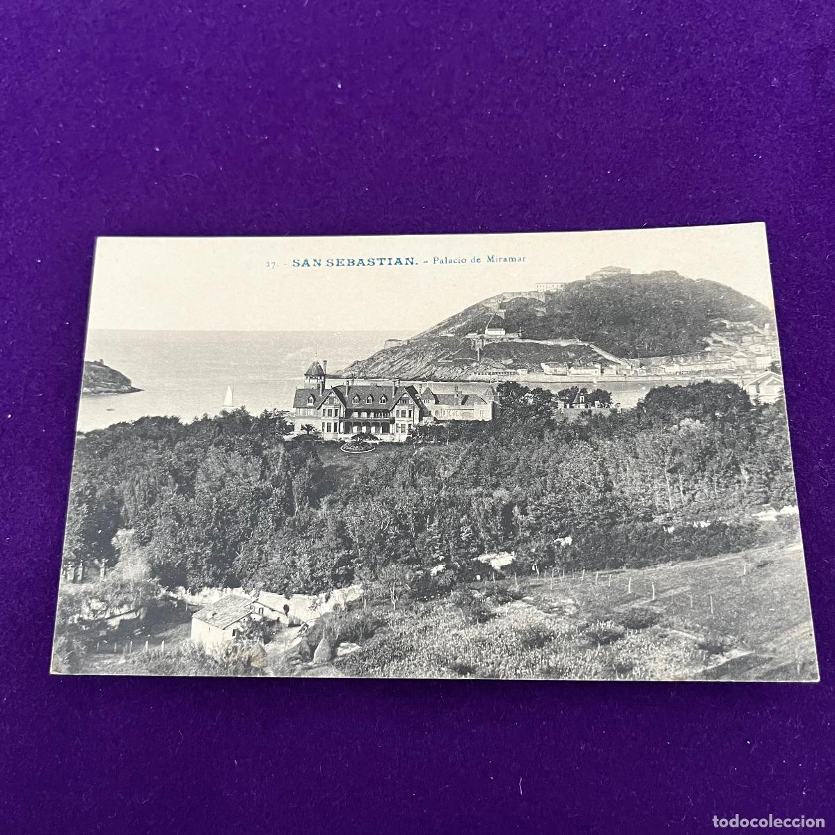 Postcards: POSTAL DE SAN SEBASTIAN (GUIPUZCOA). PALACIO DE MIRAMAR.