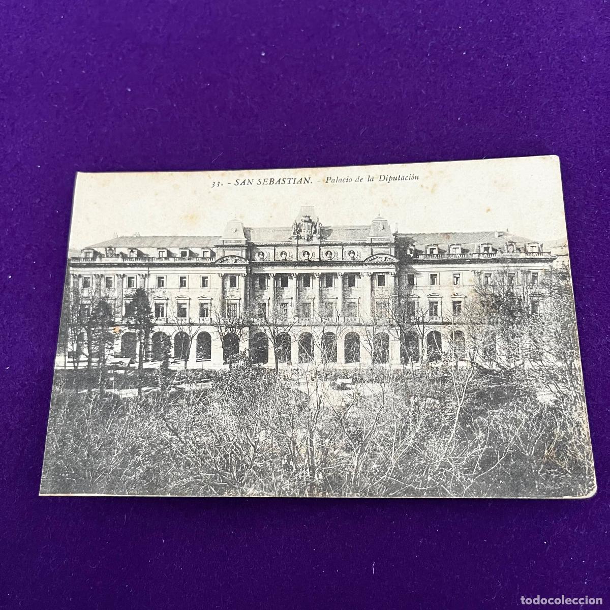 Postcards: POSTAL DE SAN SEBASTIAN (GUIPUZCOA). PALACIO DE LA DIPUTACION.