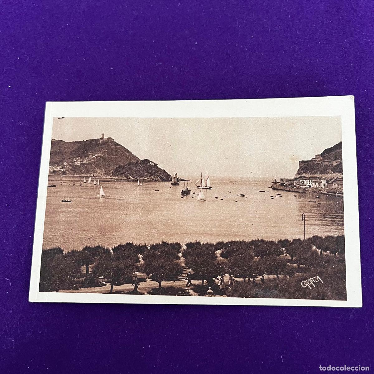 Postales: POSTAL DE SAN SEBASTIAN (GUIPUZCOA). VISTA DE LA BAHIA.