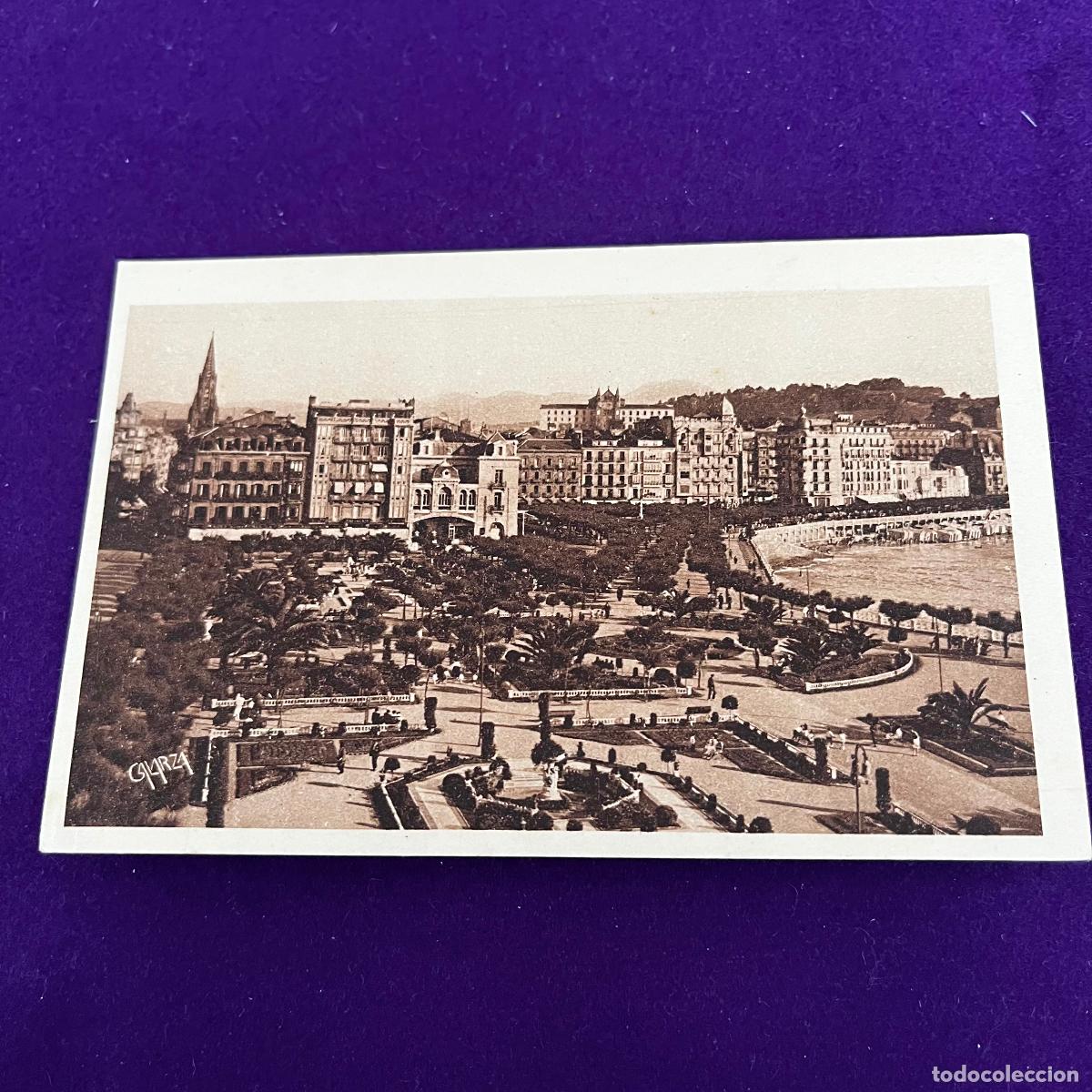 Postales: POSTAL DE SAN SEBASTIAN (GUIPUZCOA). JARDINES DE ALDERDI EDER.