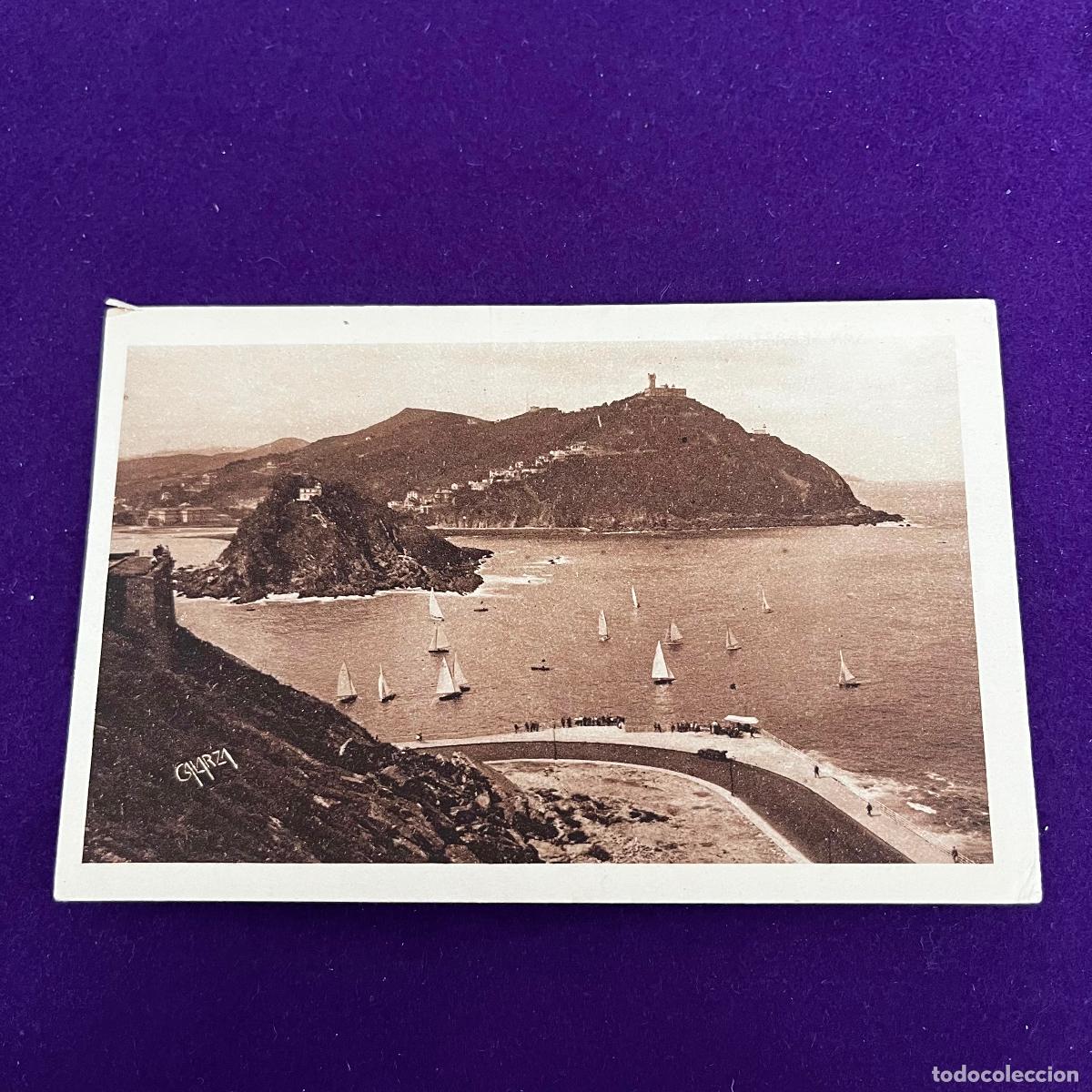Postales: POSTAL DE SAN SEBASTIAN (GUIPUZCOA). LA ISLA Y MONTE IGUELDO.
