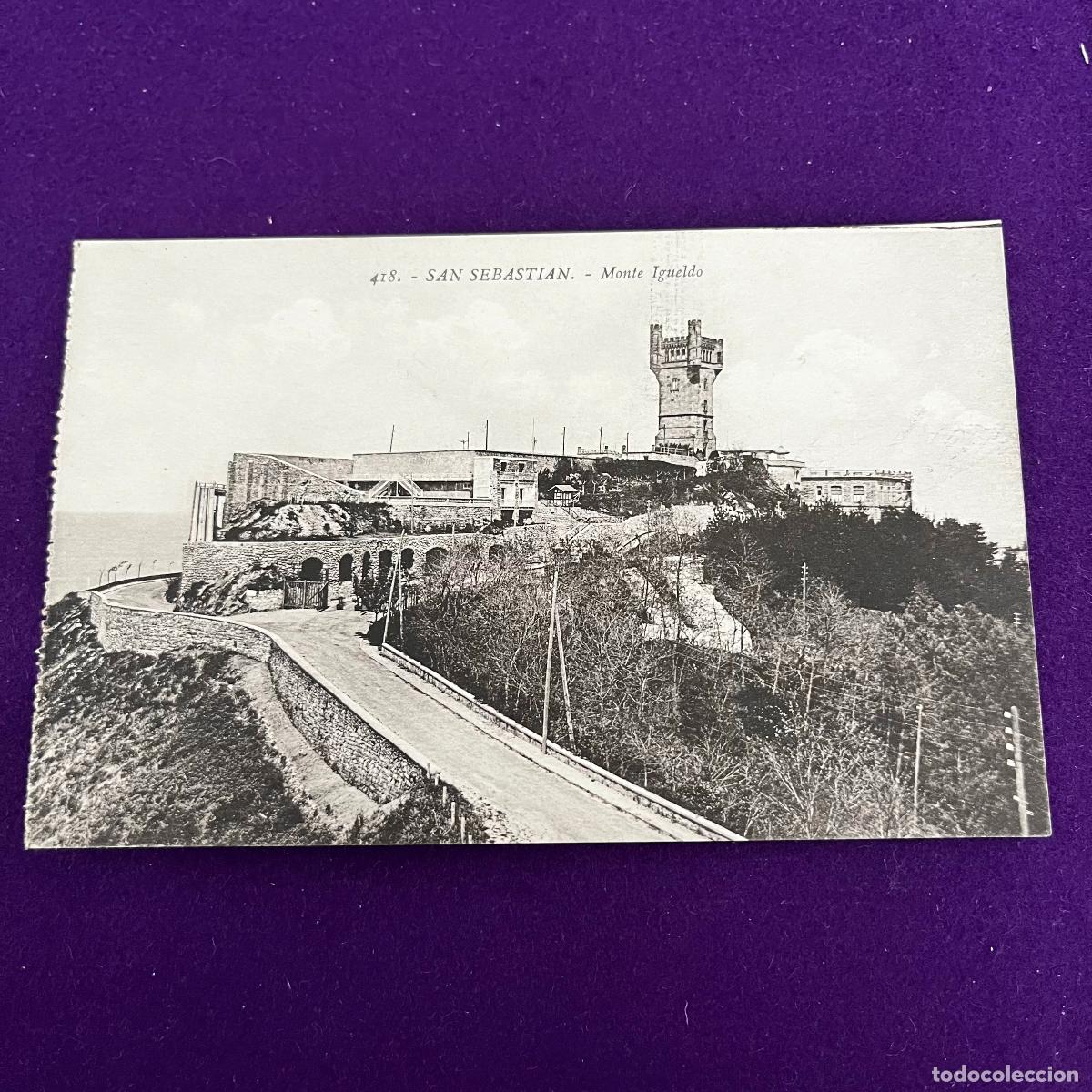 Postales: POSTAL DE SAN SEBASTIAN (GUIPUZCOA). MONTE IGUELDO.