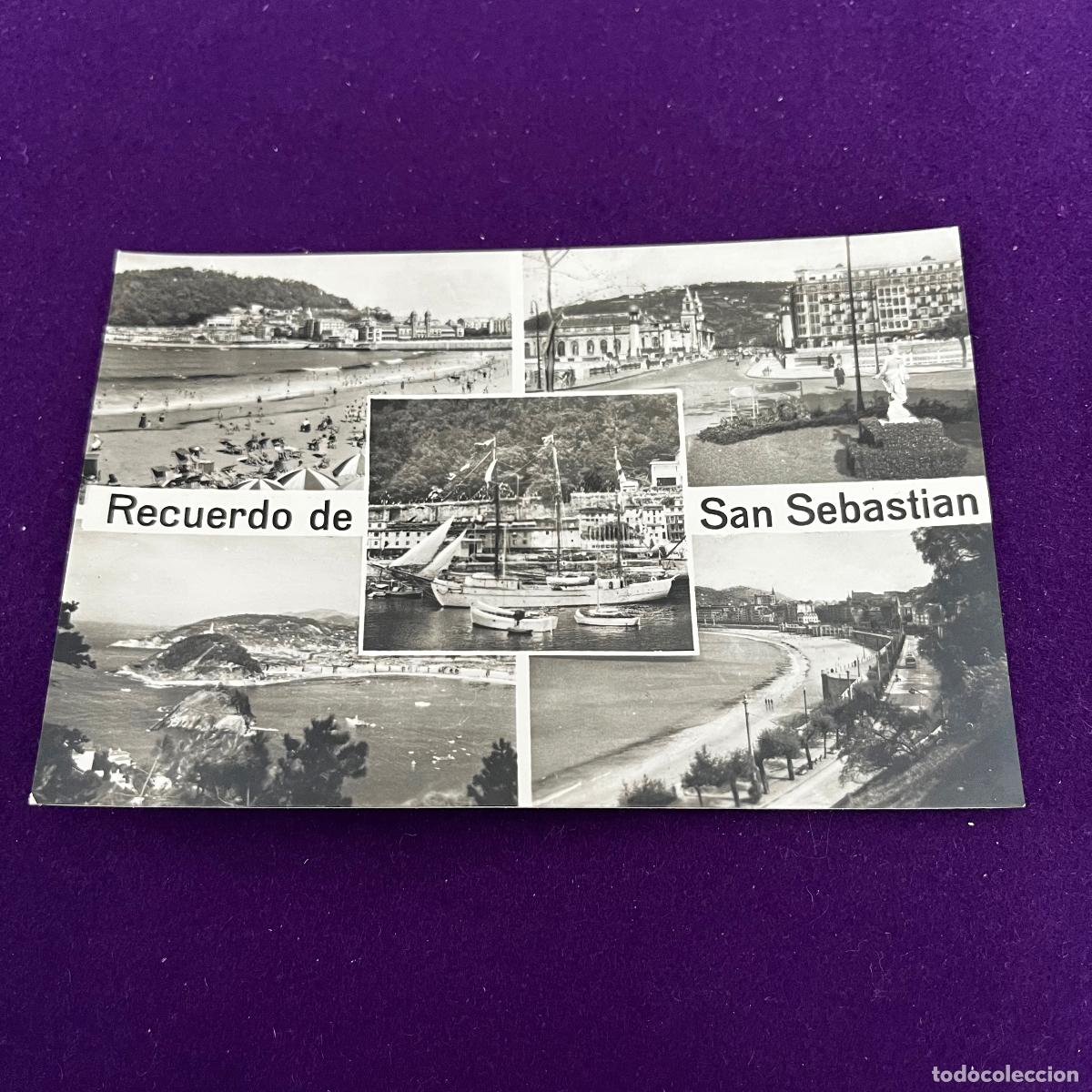 Postales: POSTAL DE SAN SEBASTIAN (GUIPUZCOA). DIFERENTES VISTAS.