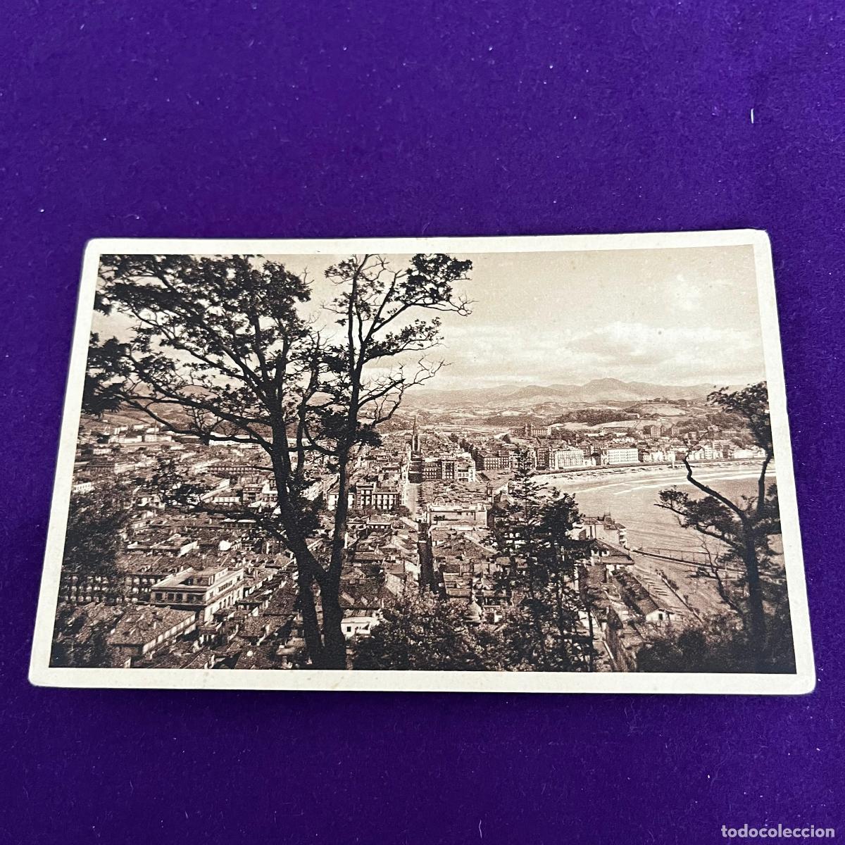 Postales: POSTAL DE SAN SEBASTIAN (GUIPUZCOA). VISTA DESDE EL MONTE URGULL.