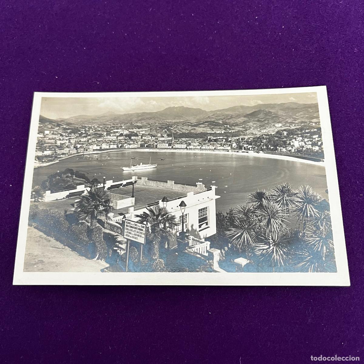 Postales: POSTAL DE SAN SEBASTIAN (GUIPUZCOA). VISTA DESDE IGUELDO.
