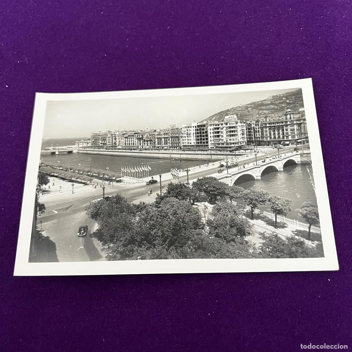 Postales: POSTAL DE SAN SEBASTIAN (GUIPUZCOA). PUENTE DE SANTA CATALINA.