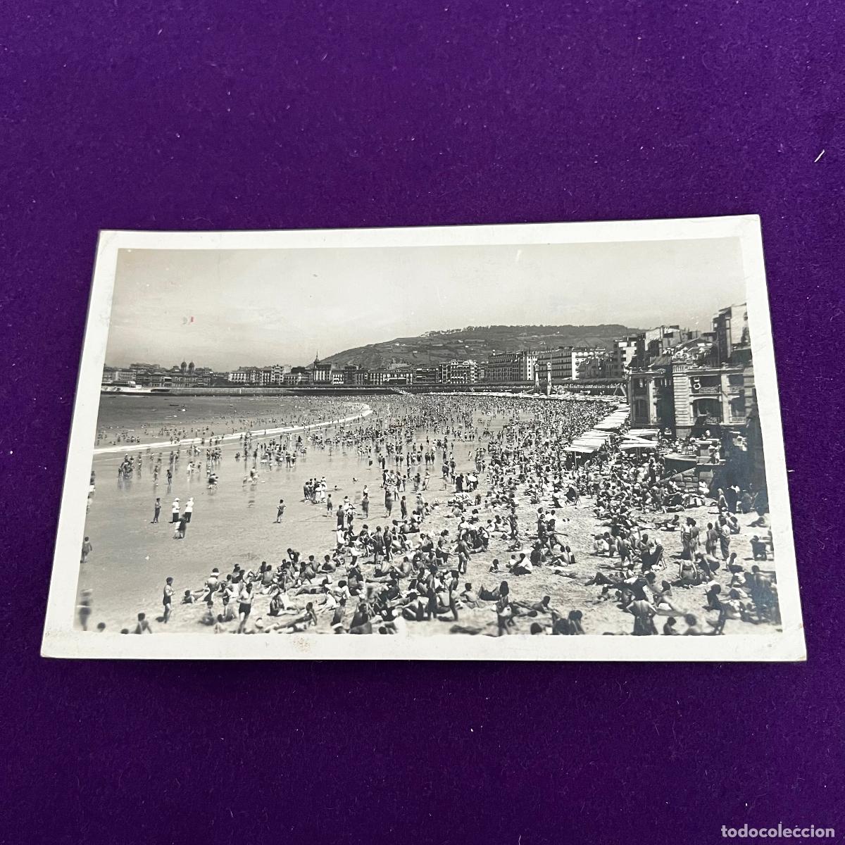 Postales: POSTAL DE SAN SEBASTIAN (GUIPUZCOA). PLAYA DE LA CONCHA.
