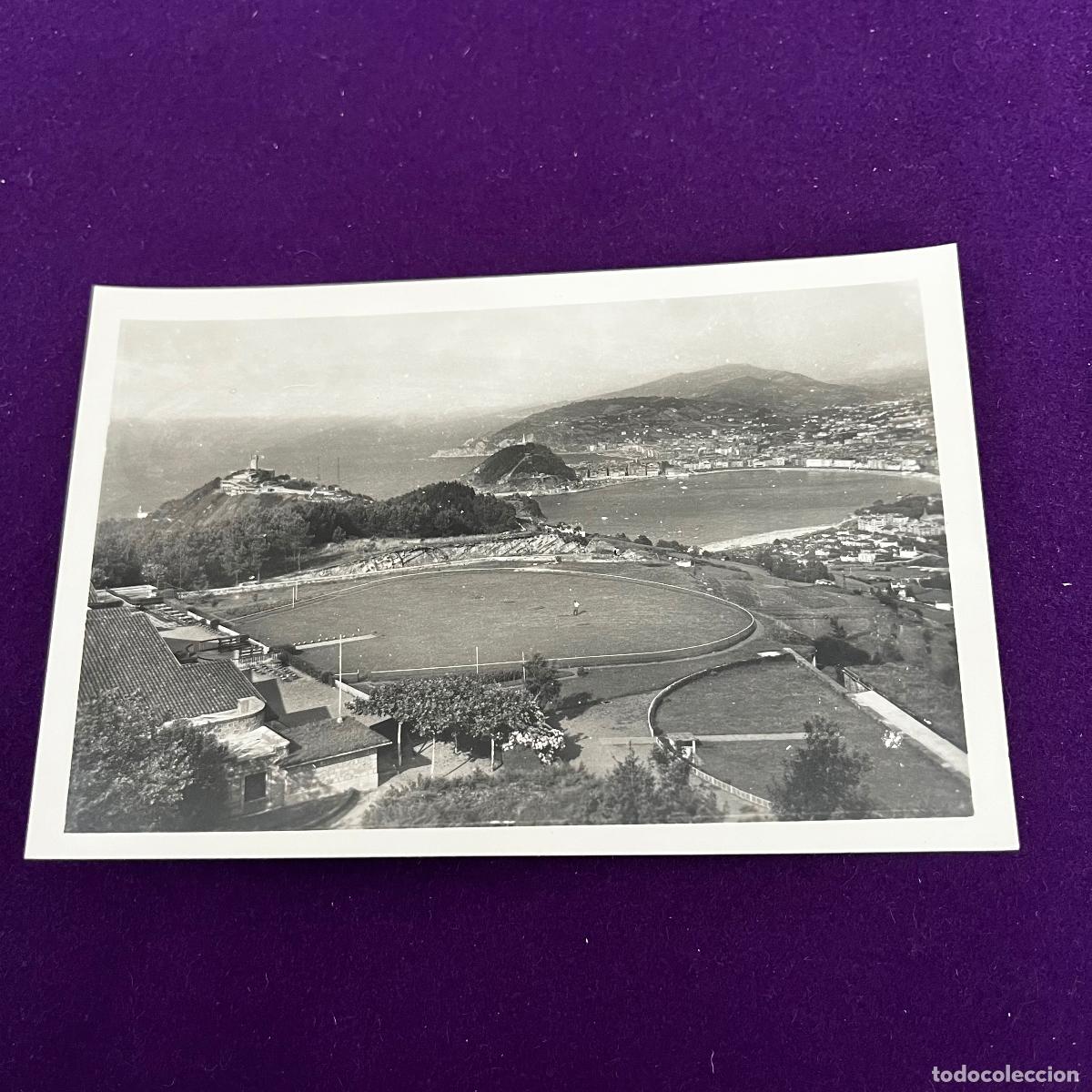 Postales: POSTAL DE SAN SEBASTIAN (GUIPUZCOA). VISTA GENERAL DESDE CAMPO TENIS GUDAMENDI.