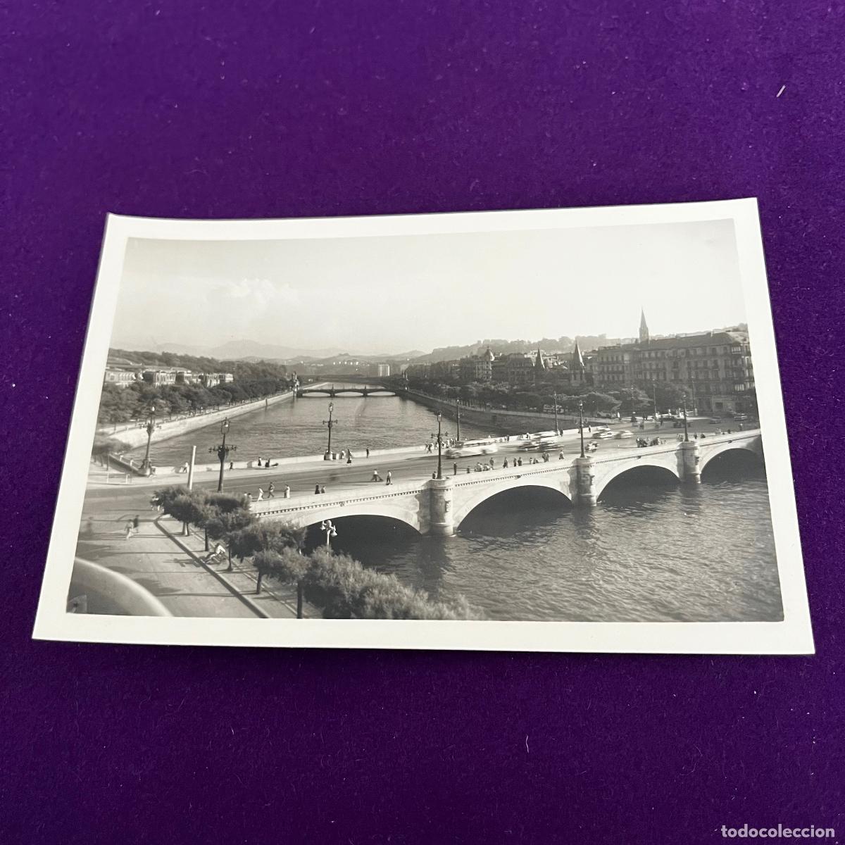 Postales: POSTAL DE SAN SEBASTIAN (GUIPUZCOA). PUENTE DE SANTA CATALINA.