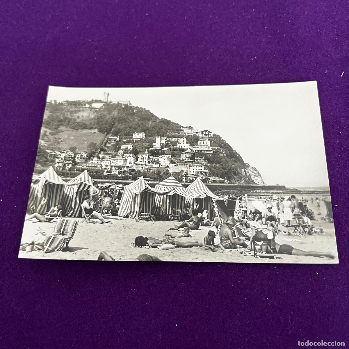 Postales: POSTAL DE SAN SEBASTIAN (GUIPUZCOA). PLAYA DE ONDARRETA.
